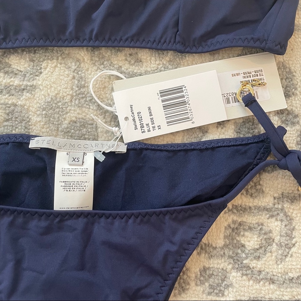 NWT Stella McCartney Navy Charm Essential Swim - Picture 8 of 12
